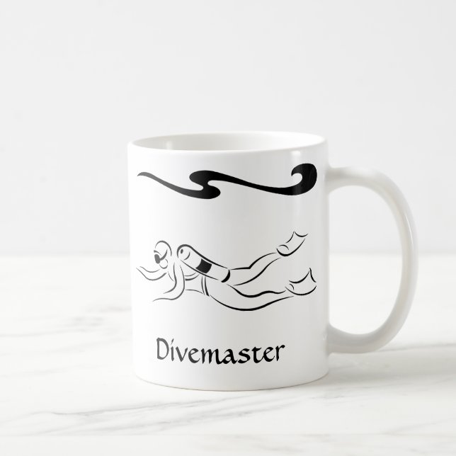 Taza De Café Divemaster (Derecha)
