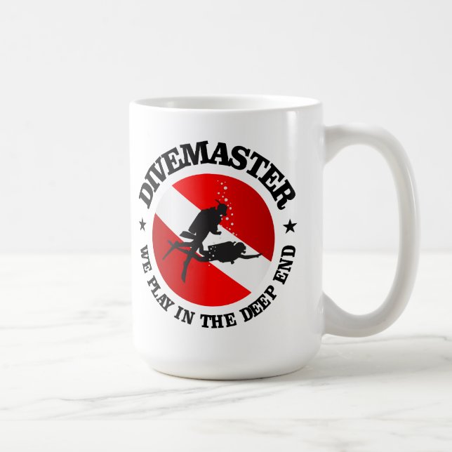 Taza De Café Divemaster (extremo profundo) (Derecha)
