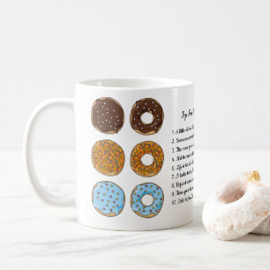 Taza De Café DIVERSAS 10 Razones Principales Para Comer Donuts