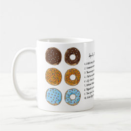 Taza De Café DIVERSAS 10 Razones Principales Para Comer Donuts 