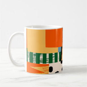 Taza De Café Diversas formas: diseño abstracto y transparente