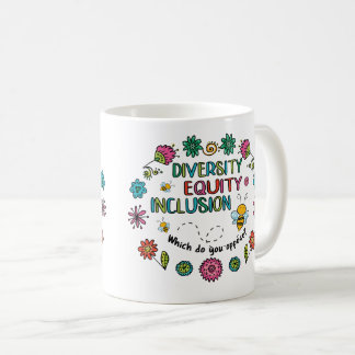 Taza De Café Diversidad Equidad Inclusión