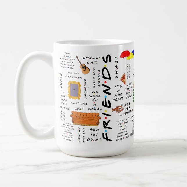 Taza De Café Diversión de amigos (Izquierda)
