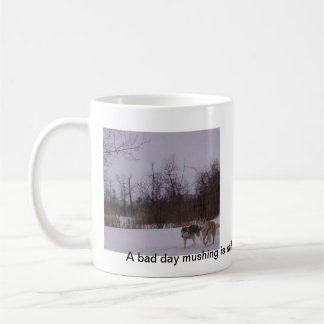 Taza De Café Diversión de Dogsledding