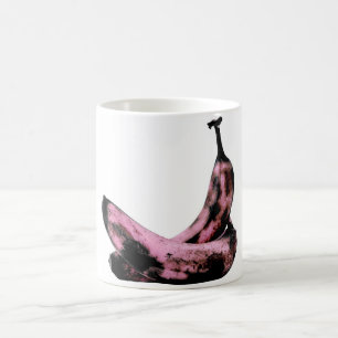 Taza De Café Diversión de Guay en bananos rosados única