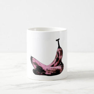 Taza De Café Diversión de Guay en bananos rosados única