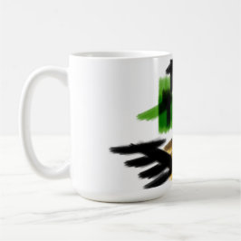 Taza De Café Diversión de lobo en invierno