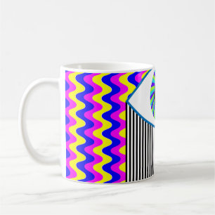 Taza De Café Diversión de todos ver arte digital de ojos con w 