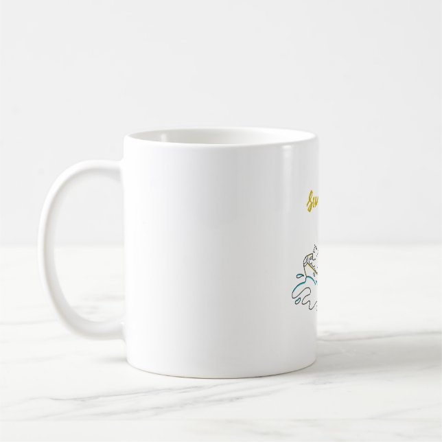 Taza De Café Diversión de verano (Izquierda)