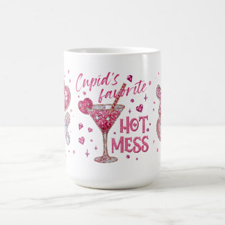 Taza De Café Diversión del Día de San Valentín - "Favorito de C