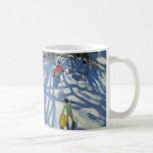 Taza De Café Diversión en la nieve Morzine Francia
