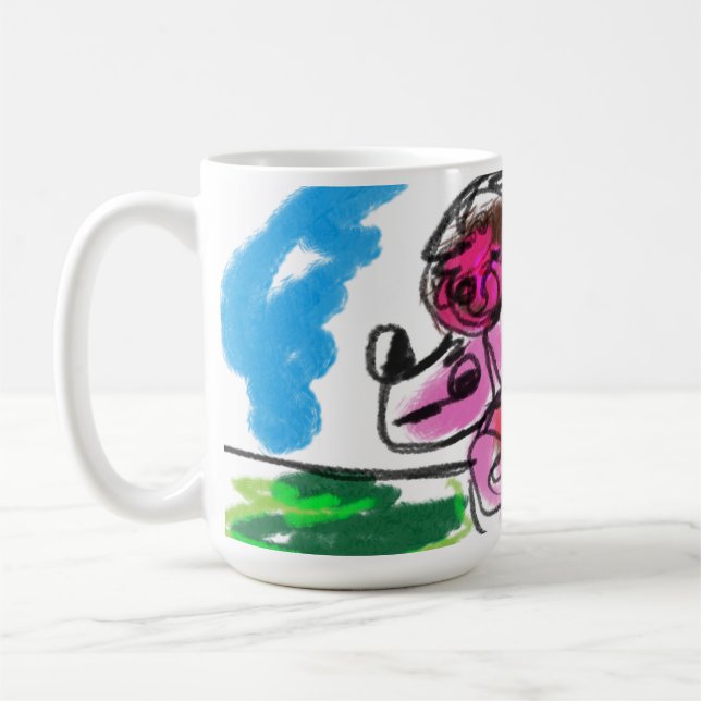 Taza De Café Diversión en podcast (Izquierda)