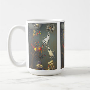 Taza De Café diversión espeluznante