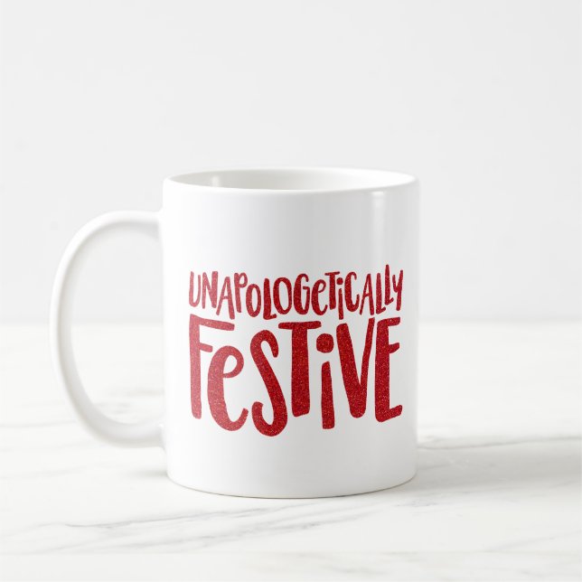 Taza De Café Diversión festiva y divertida sin remordimientos (Izquierda)