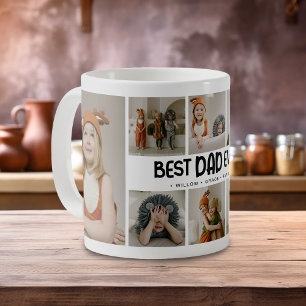 Taza De Café Diversión Moderna 'MEJOR PAPÁ DEL MUNDO' 8 Fotos
