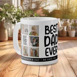 Taza De Café Diversión Moderna 'MEJOR PAPÁ DEL MUNDO' 8 Fotos