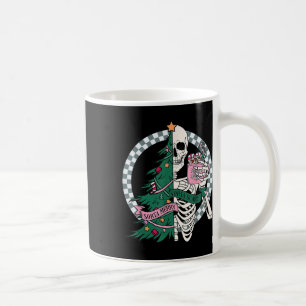 Taza De Café Diversión Navidad Algo Alegre Algo Espeluznante Es