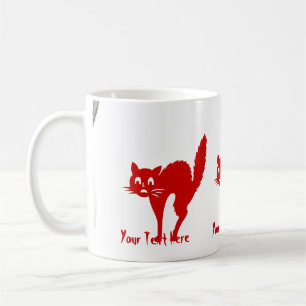 Taza De Café diversión roja sangre fantasmagórica Halloween d