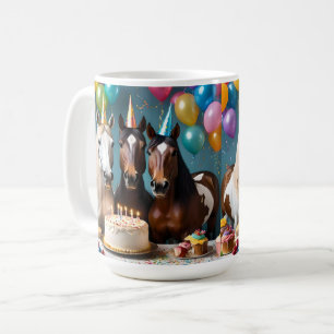 Taza De Café Diversión y diversión: la celebración del cumpleañ