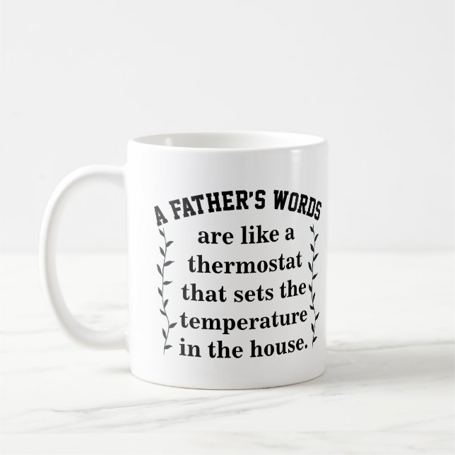 Taza De Café Diversos dichos de papá - Citas del día del padre (Izquierda)