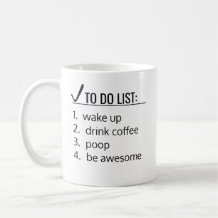 Taza de café divertida