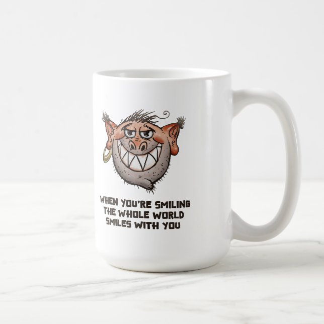 Taza de café divertida (Derecha)