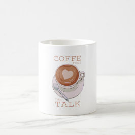 Taza de café divertida: Café primero, luego hablam