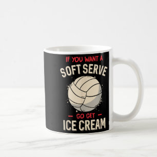 Taza De Café Divertida Camisa De Voleibol Para Chicas Adolescen