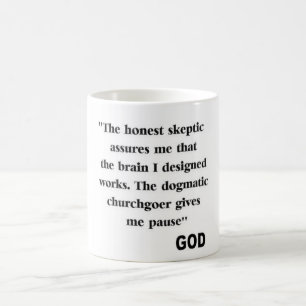 Taza De Café divertida cita anti-religión
