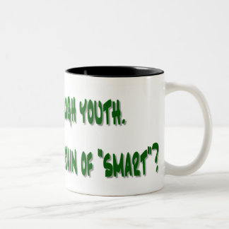 Taza de café divertida con decir