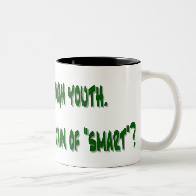 Taza de café divertida con decir (Derecha)