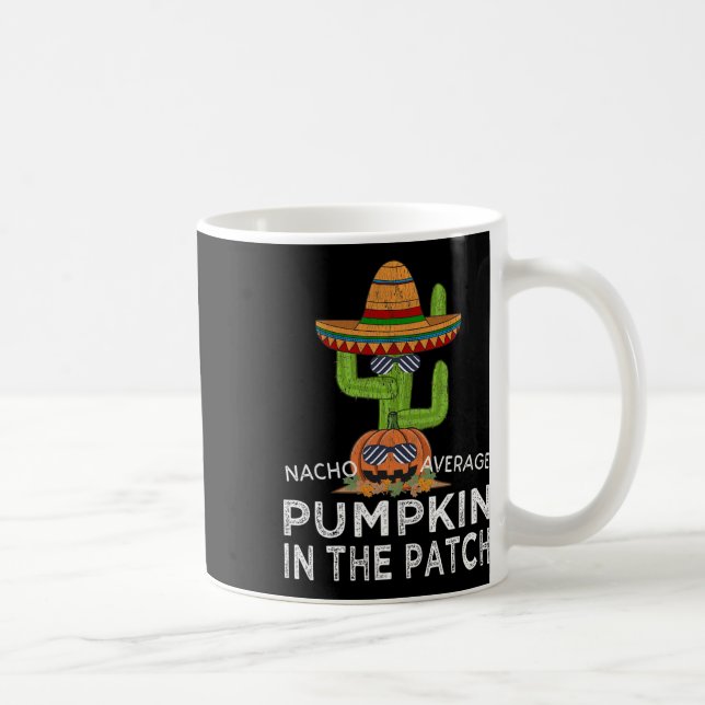 Taza De Café Divertida Cuta Caída De Halloween Diciendo Calabaz (Derecha)