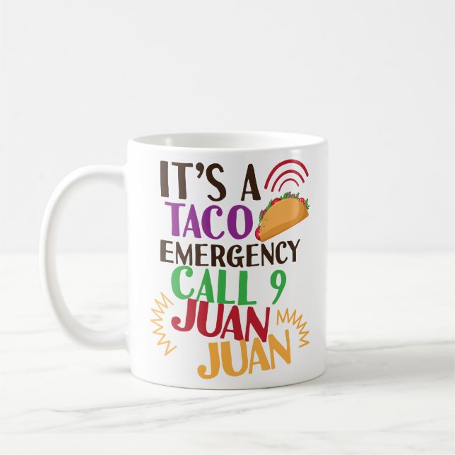 Taza de café divertida de Cinco De Mayo de la (Izquierda)