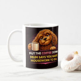 Taza de café divertida de Cockapoo | Taza de humor