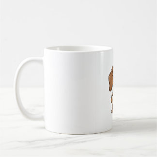 Taza de café divertida de Dachshund — Doxie con ga