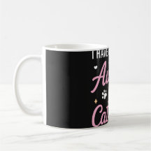 Taza de café divertida de gato fantasma lindo de H