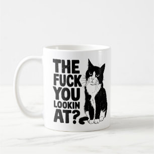 Taza De Café Divertida De Gato Para Adultos Cita D