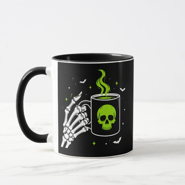 Taza de café divertida de Halloween (Izquierda)