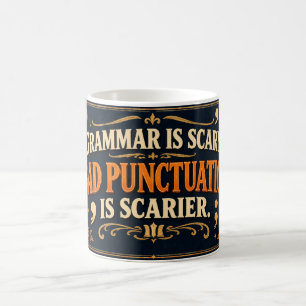 Taza de café divertida de Halloween para profesor