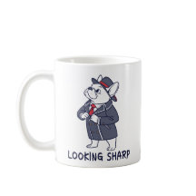 Taza de café divertida del Bulldog francés elegant
