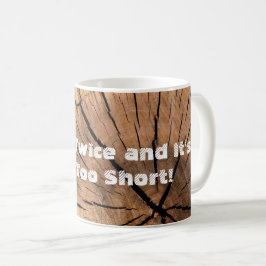 Taza de café divertida del carpintero