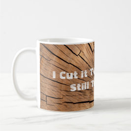 Taza de café divertida del carpintero