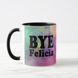 Taza de café divertida del color de agua de