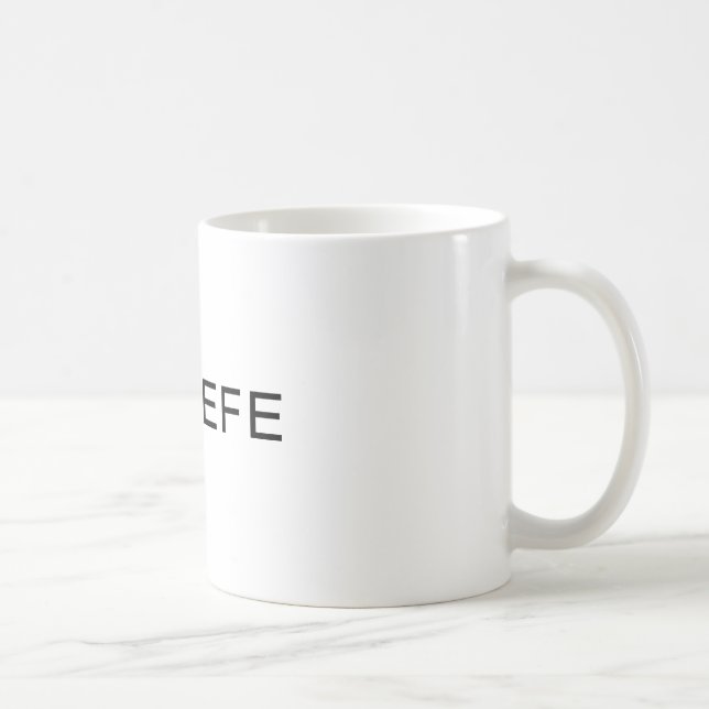 Taza de café divertida del gorjeo del triunfo de (Derecha)