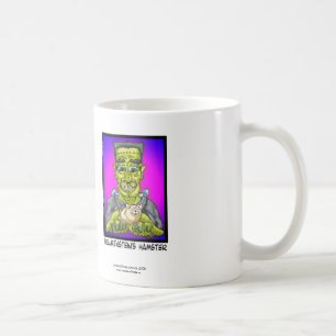 Taza de Café Divertida del Hámster de Frankenstein