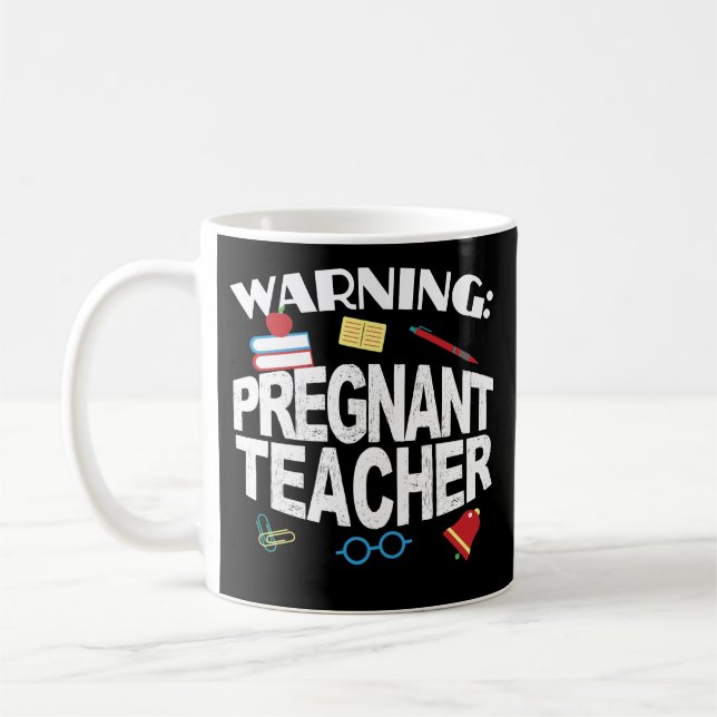 Taza de café divertida del regalo de Baby Shower (Izquierda)