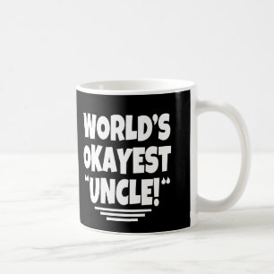 Taza de café divertida del tío de Okayest del