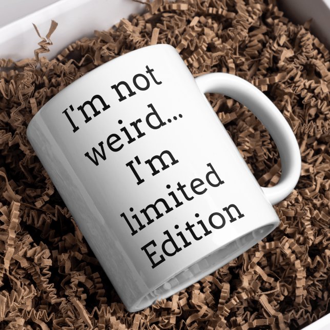 Taza De Café Divertida Edición Limitada No Soy Rar (Subido por el creador)