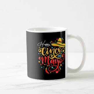 Taza De Café Divertida Fiesta De Partido De Cinco De Mayo 5 De