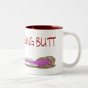 Taza de café divertida: Hembra de fricción del